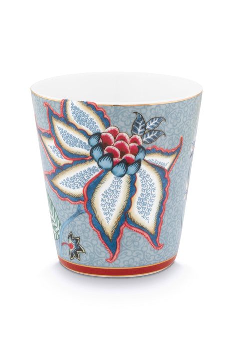 Pip Studio - Mug Giftset  (No Ear) Oriental Flower Festival Blue (230ml)