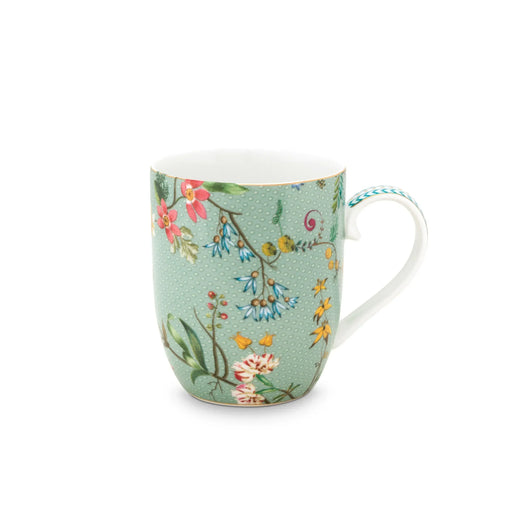 Pip Studio - Small Jolie Flowers Blue Mug (145ml) - LemonSalt