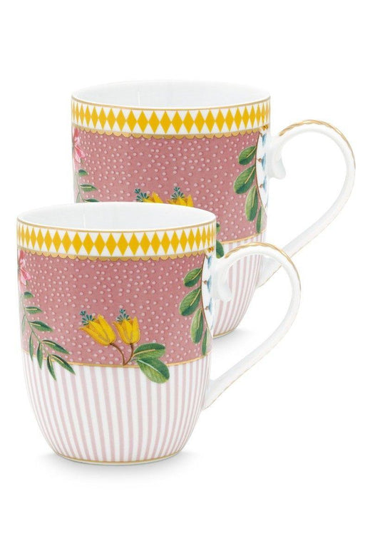 Pip Studio - Small La Majorelle Pink 145ml Mug (Set of 2) - LemonSalt