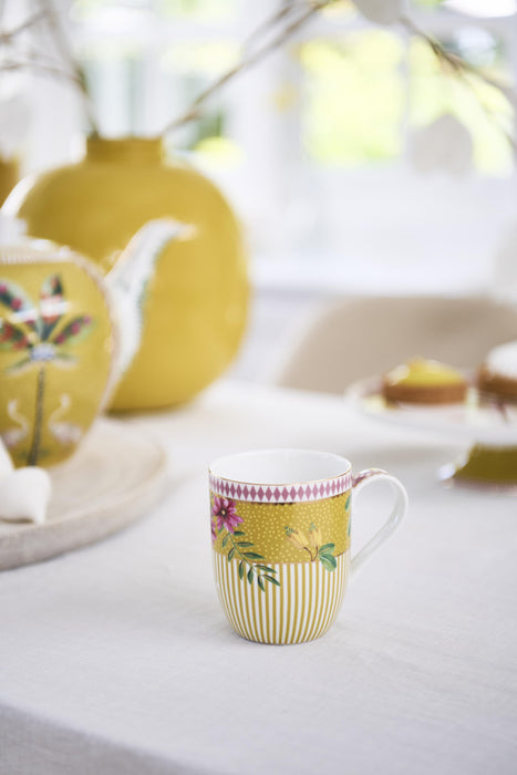 Pip Studio - Small La Majorelle Yellow 145ml Mug (Set of 2) - LemonSalt
