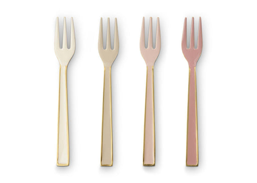 Pip Studio - Spring to Life Set/4 Cake Forks Enamel Off White/Pink | {{ collection.title }}