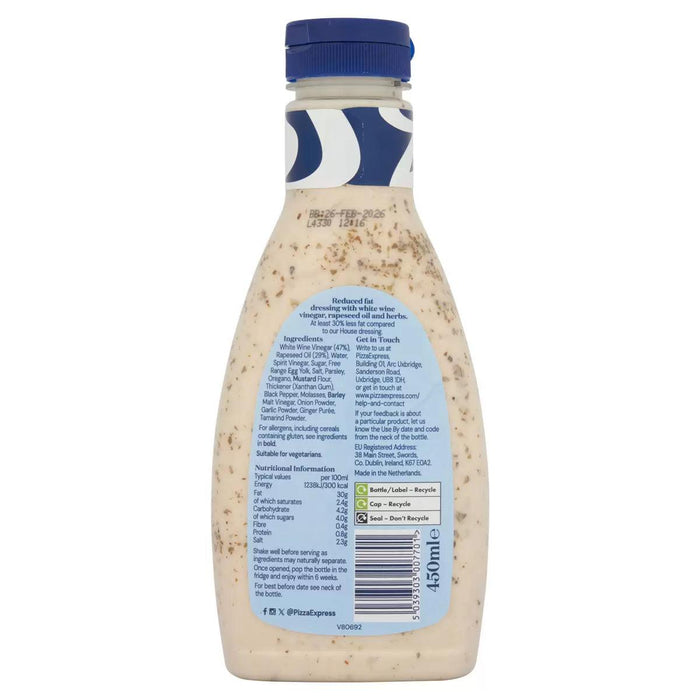 Pizza Express House Light Dressing (2x450ml) - LemonSalt
