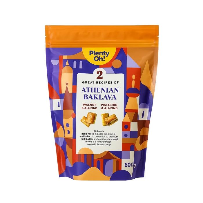 Plenty Oh! Athenian Baklava Assortment (600g) - LemonSalt