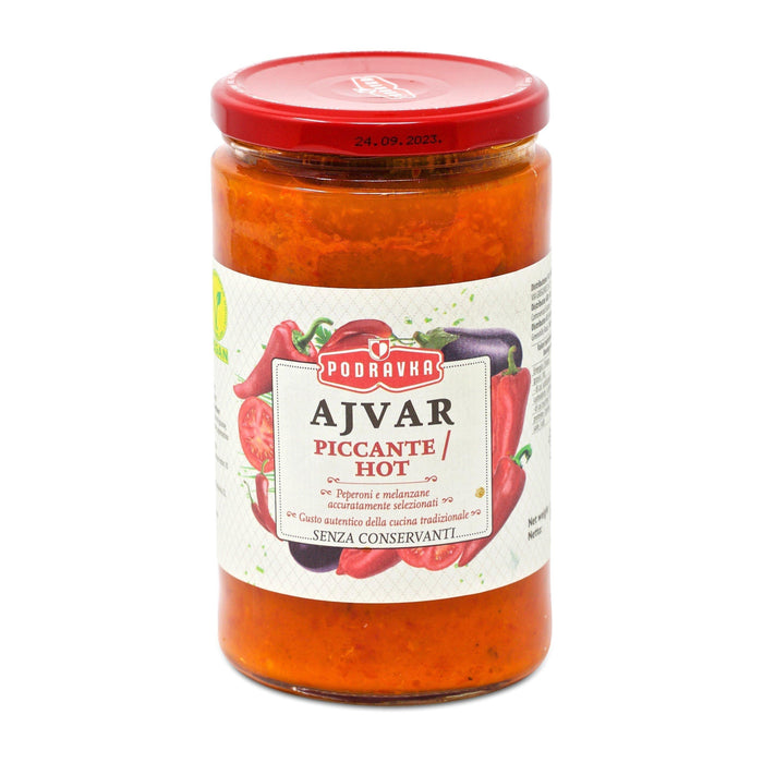 Podravka Ajvar Piccante Hot (690g) - LemonSalt