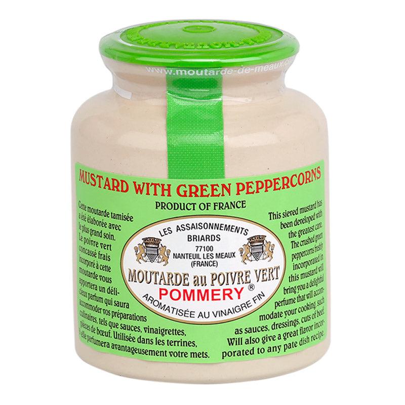 Pommery Green Peppercorn Mustard (250g) Sauces, Spreads & Condiments