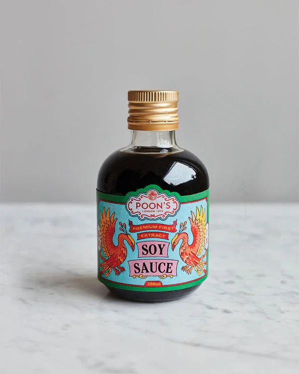 Poon's London - Premium First Extract Soy Sauce (250ml) - LemonSalt
