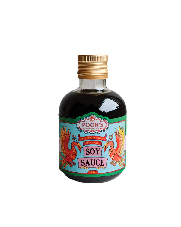 Poon's London - Premium First Extract Soy Sauce (250ml) - LemonSalt