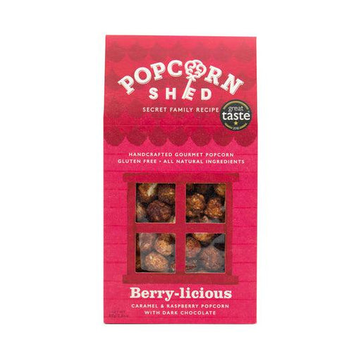 Popcorn Shed Berry-licious Caramel & Raspberry Gourmet Popcorn (80g) | {{ collection.title }}