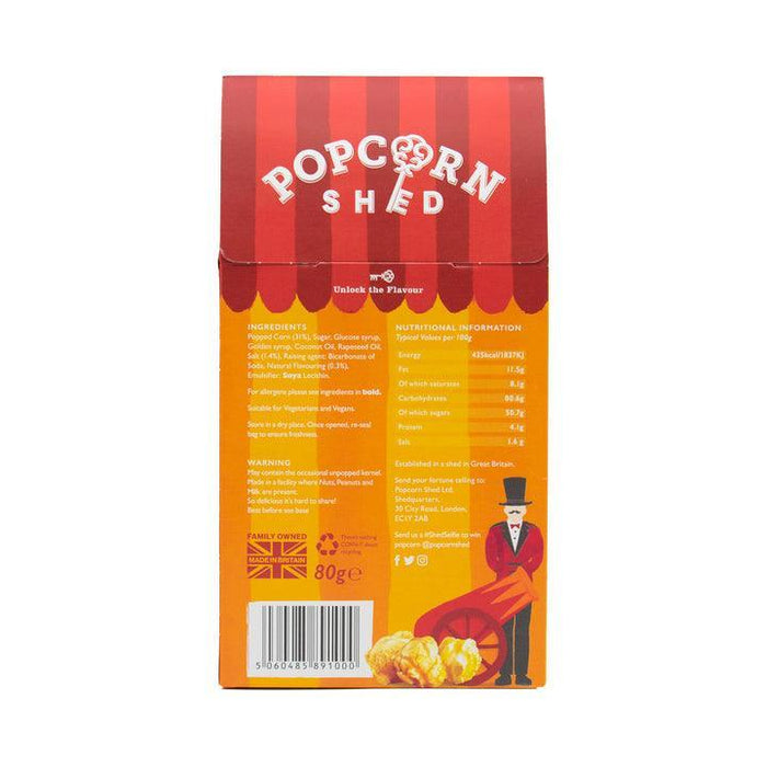 Popcorn Shed Butterscotch Gourmet Popcorn (80g)