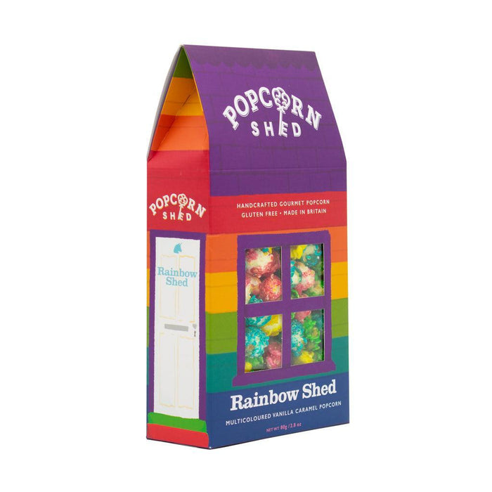 Popcorn Shed Rainbow Vanilla Caramel Popcorn (80g)