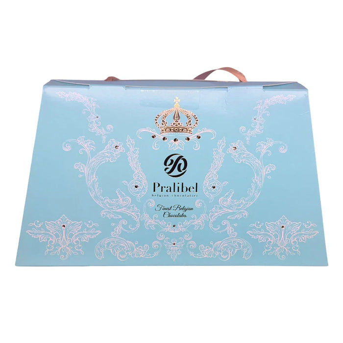 Pralibel Finest Belgian Assorted Chocolates Gift Bag - Turquoise - LemonSalt
