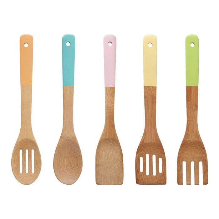 Premier Housewares Bamboo 5Pc Kitchen Utensil Set