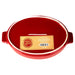 Premier Housewares From Scratch Red Stoneware Oval Baking Dish (1.35L) | {{ collection.title }}