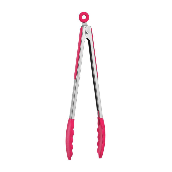 Premier Housewares Hot Pink Silicone Zing Tongs