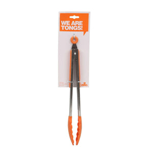 Premier Housewares Orange Silicone Zing Tongs | {{ collection.title }}