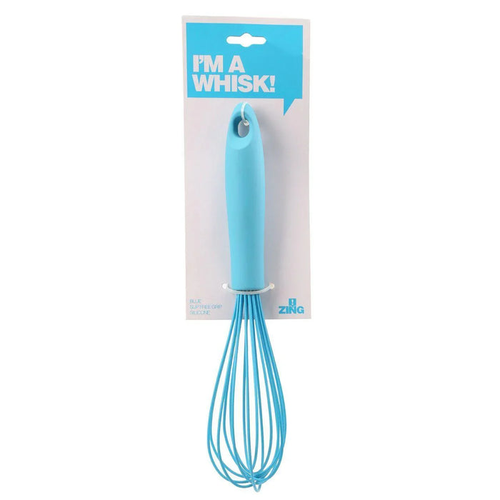 Premier Housewares Zing Blue Silicone Whisk