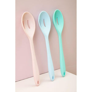 Premier Housewares Zing Light Green Silicone Slotted Spoon | {{ collection.title }}