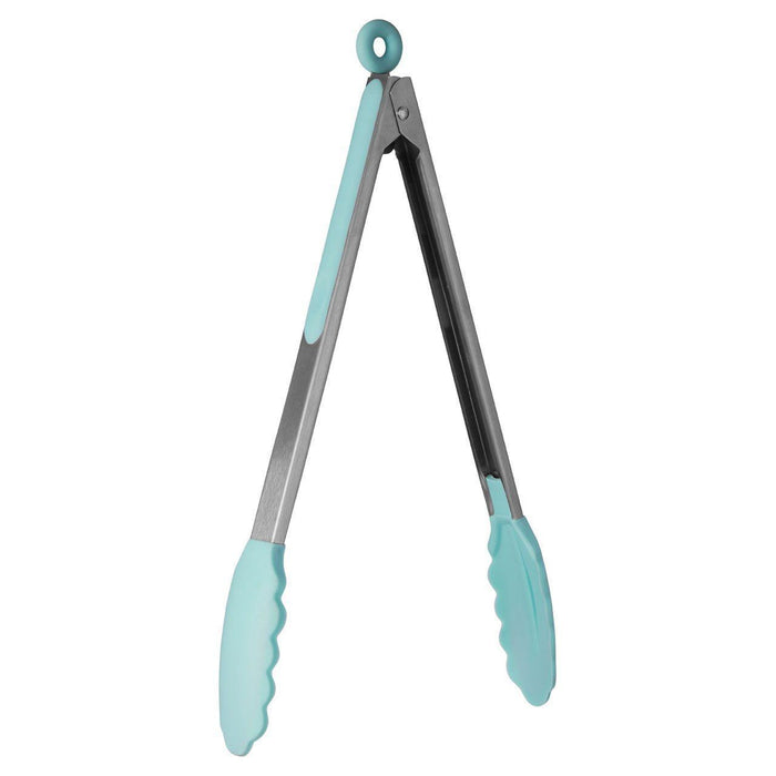 Premier Housewares Zing Light Green Silicone Tongs