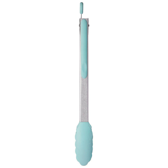 Premier Housewares Zing Light Green Silicone Tongs