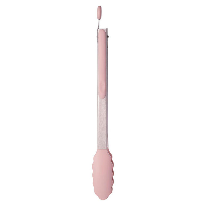 Premier Housewares Zing Light Pink Silicone Tongs | {{ collection.title }}