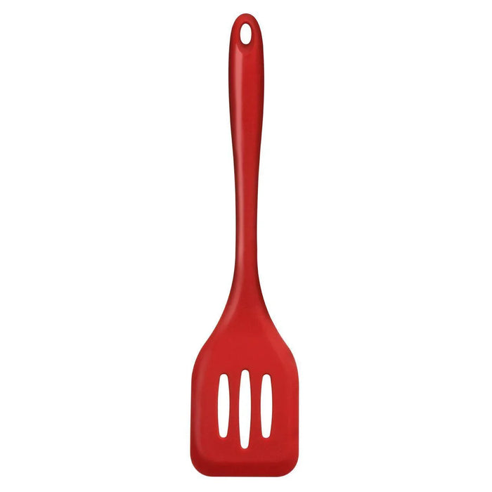 Premier Housewares Zing Red Silicone Slotted Turner
