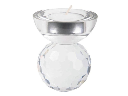 Present Time Crystal Art Small Bowl Candle Holder - Clear - LemonSalt
