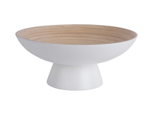 Present Time Fruit Bowl Puro Bamboo White | {{ collection.title }}