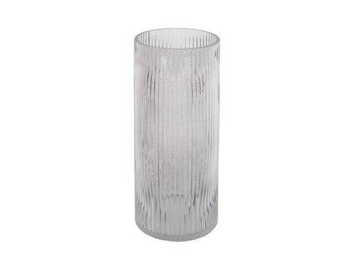 Present Time Large Allure Straight Vase - Dark Grey | {{ collection.title }}