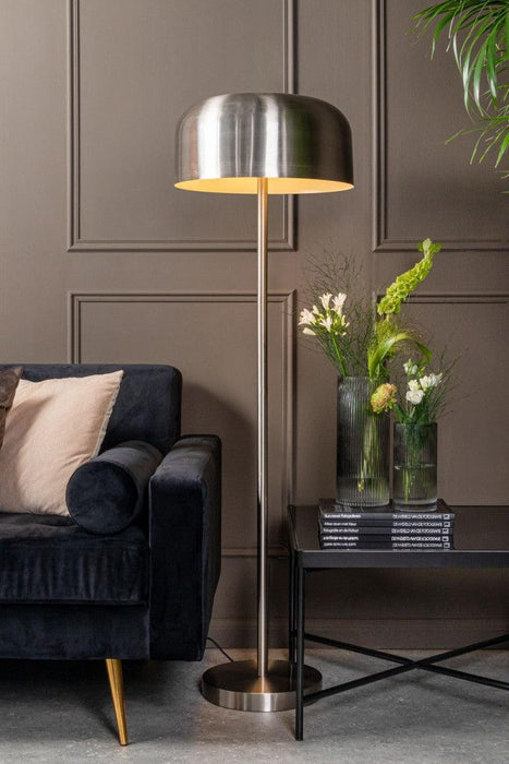 Present Time Large Allure Straight Vase - Dark Grey