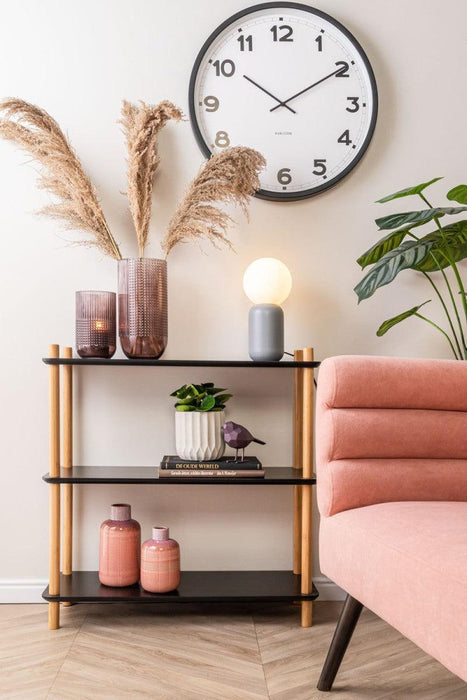 Present Time Large Attract Vase - Chocolate Brown