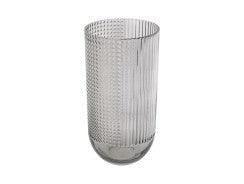 Present Time Large Attract Vase - Dark Grey