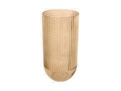 Present Time Large Attract Vase - Sand Brown