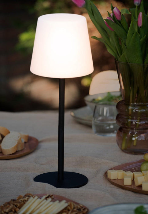 Present Time Leitmotiv Outdoor Table Lamp - Black | {{ collection.title }}