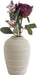 Present Time Living Terra Cone Ceramic Vase - Ivory - LemonSalt