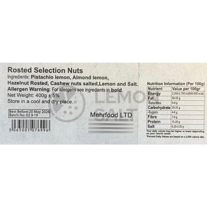 Prestige Luxury Mix Nuts (400g) - LemonSalt