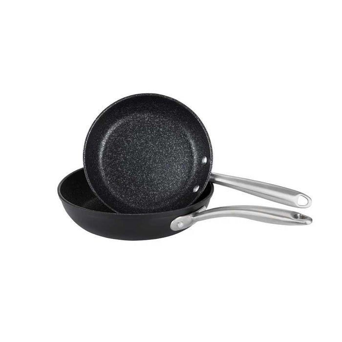 Prestige Scratch Guard NonStick Aluminium Frying Twin Pack (21cm & 25cm) - LemonSalt