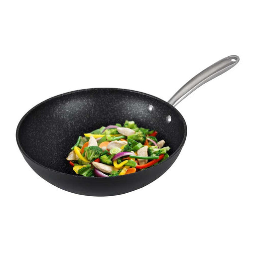 Prestige Scratch Guard NonStick Aluminium Stir Fry Wok (29cm) - LemonSalt