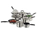 Prestige Stainless Steel Cookware Set (13 Pieces) - LemonSalt