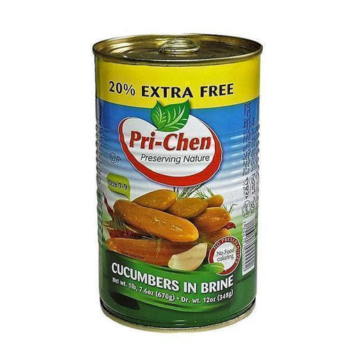 Pri-Chen Cucumbers In Brine (348g) - LemonSalt