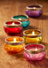 Pumpkin Glass & Iron Border Tealight - Assorted - LemonSalt