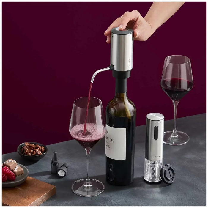 Rabbit Electric Corkscrew And Wine Aerator 5 Piece Set - LemonSalt
