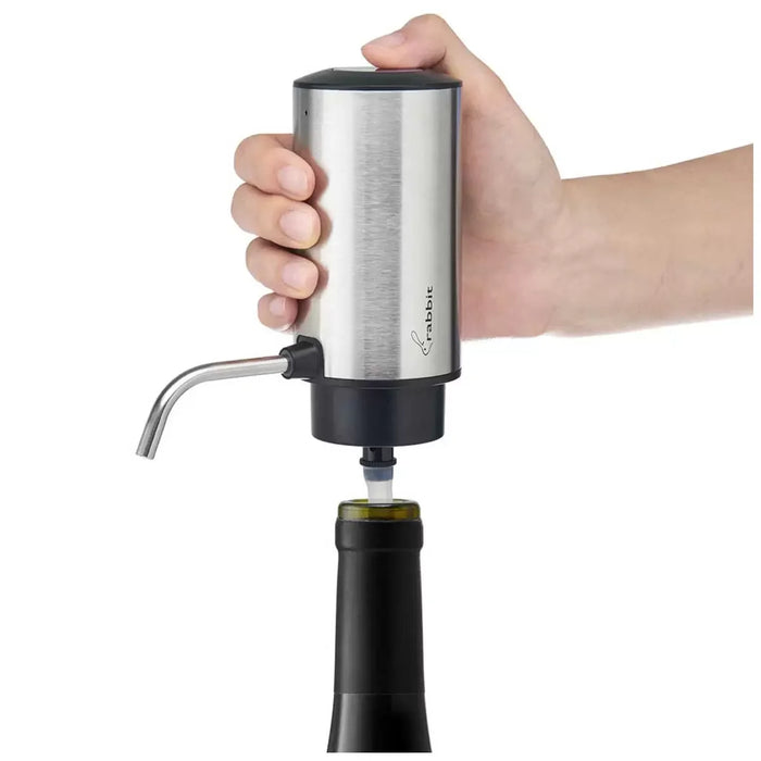 Rabbit Electric Corkscrew And Wine Aerator 5 Piece Set - LemonSalt