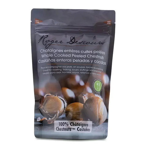 Roger Descours Whole Chestnuts - Cooked (500g) - LemonSalt