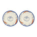 Rose & Tulipani Ocean Life Set 2 Soup Plates - Coastal (20cm) - LemonSalt