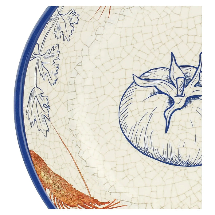 Rose & Tulipani Ocean Life Set 2 Soup Plates - Coastal (20cm) - LemonSalt