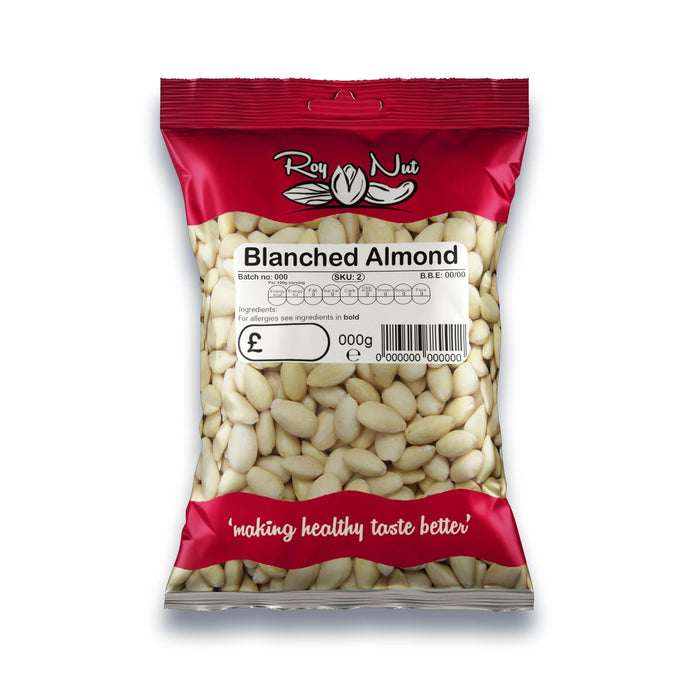 Roy Nut Blanched Whole Almonds (180g)