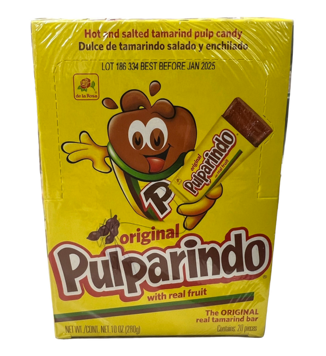 Pulparindo Yellow Tamarind Sweets - 20PCS (280g)