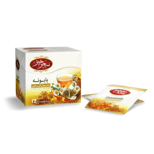 Saharkhiz Herbal Infusion Chamomile Tea Bags (12) | {{ collection.title }}