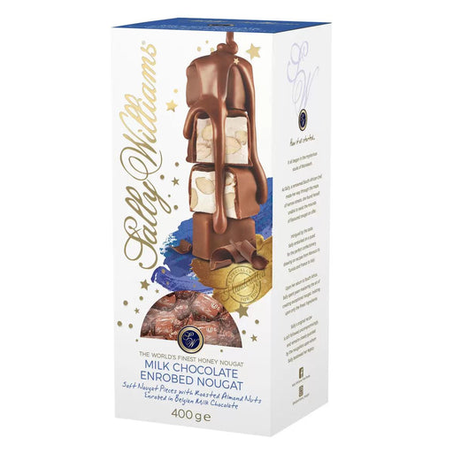 Sally Williams Milk Chocolate Enrobed Nougat (400g) | {{ collection.title }}