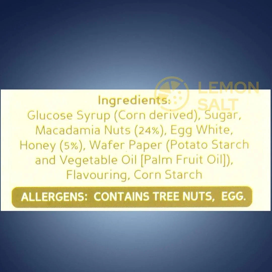 Sally Williams Macadamia Nougat 110g - Check That